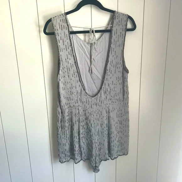 ❌N/A❌ Free People beaded romper - Picture 2 of 15